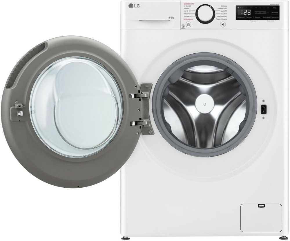 Skalbimo mašina Skalbyklė–džiovyklė LG F2D855001W