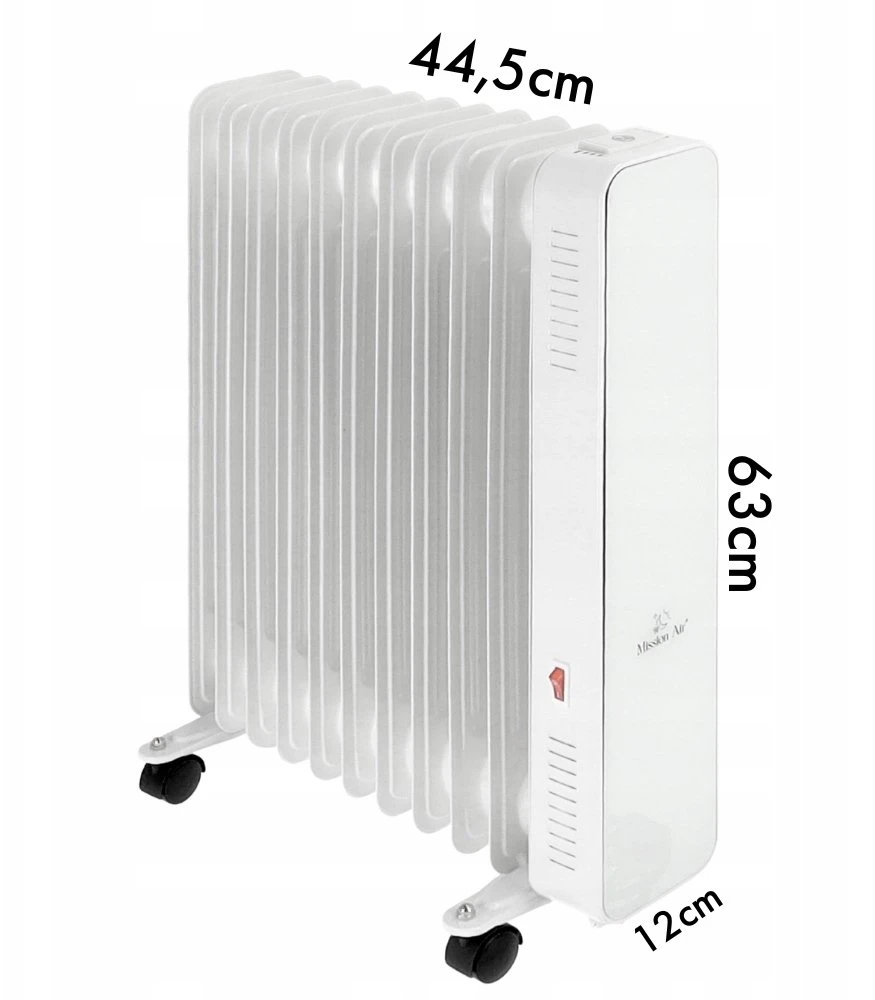 Skan Mission Air Oslo WiFi 2500W balta