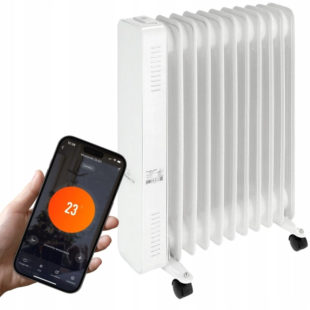 Skan Mission Air Oslo WiFi 2500W balta