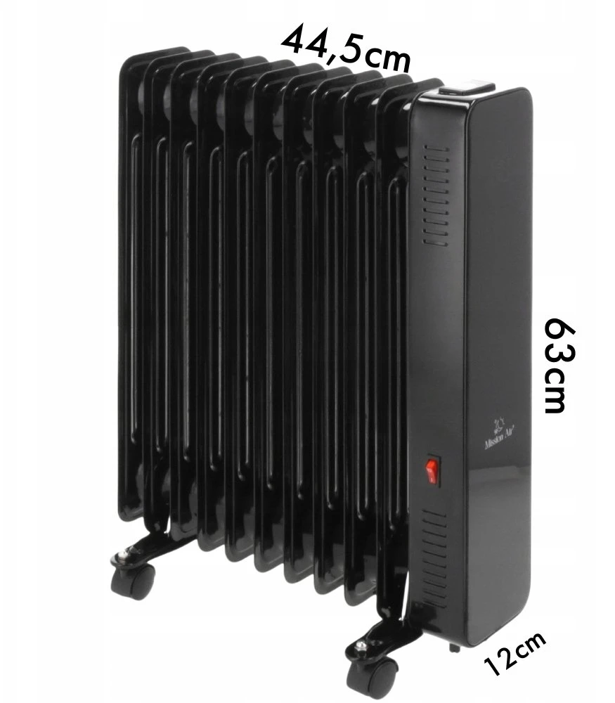 Skan Mission Air Oslo WiFi 2500W juoda