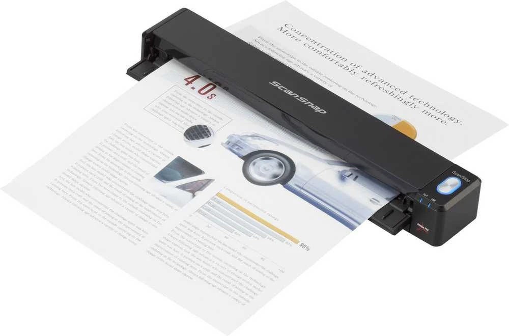 Fujitsu ScanSnap iX100 600 x 600 DPI CDF + lakštinio popieriaus skeneris Juoda A4