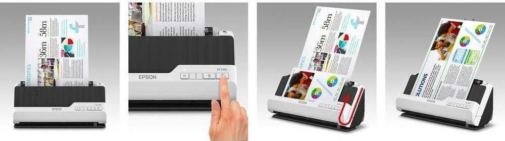 Skeneris Epson | Kompaktiškas stalinis skaitytuvas | DS-C330 | Lakštinis | Laidinis