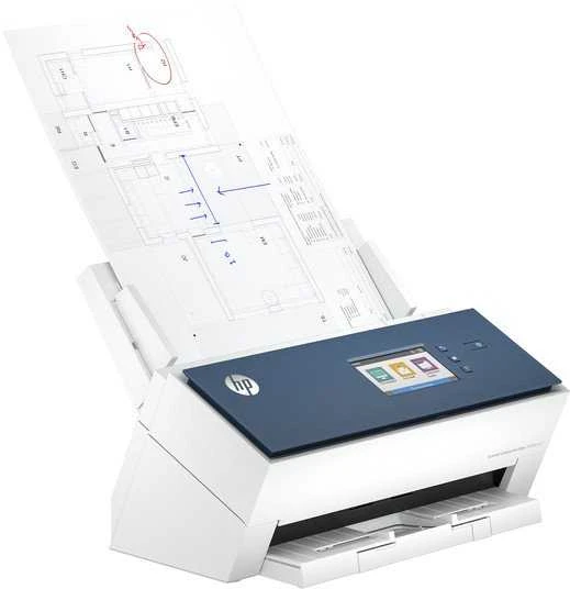 Skeneris HP „ScanJet Enterprise Flow N9000 sn1“ skaitytuvas – dokumentų skaitytuvas – CMOS / CIS – dvipusis – A3/Ledger – 600 dpi x 600 dpi – iki 80 psl./min. (vienos spalvos) / iki 80 psl./min. (spalvotas) – automatinis dokumentų padaviklis (100 lapų) – iki 30000 skenavimų