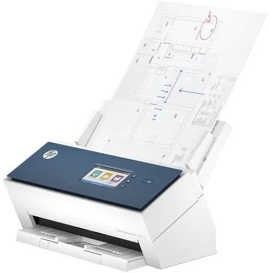 Skeneris HP „ScanJet Enterprise Flow N9000 sn1“ skaitytuvas – dokumentų skaitytuvas – CMOS / CIS – dvipusis – A3/Ledger – 600 dpi x 600 dpi – iki 80 psl./min. (vienos spalvos) / iki 80 psl./min. (spalvotas) – automatinis dokumentų padaviklis (100 lapų) – iki 30000 skenavimų