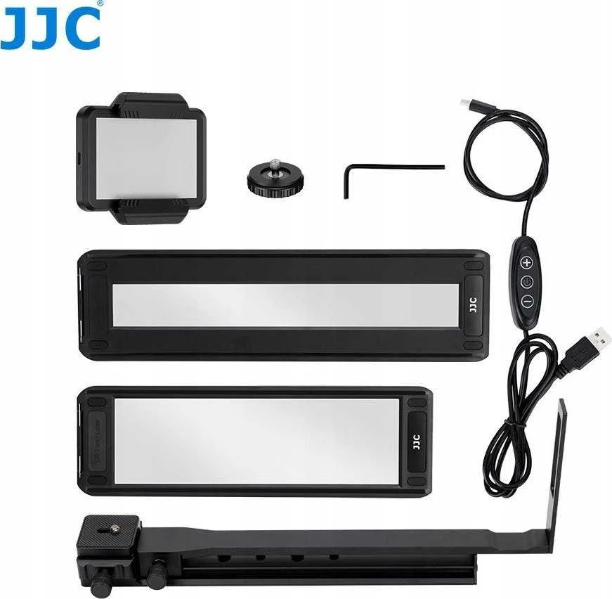 Adapteris - JJC FDA S2 35mm & 120 Film Converter with Adjustable Brightness