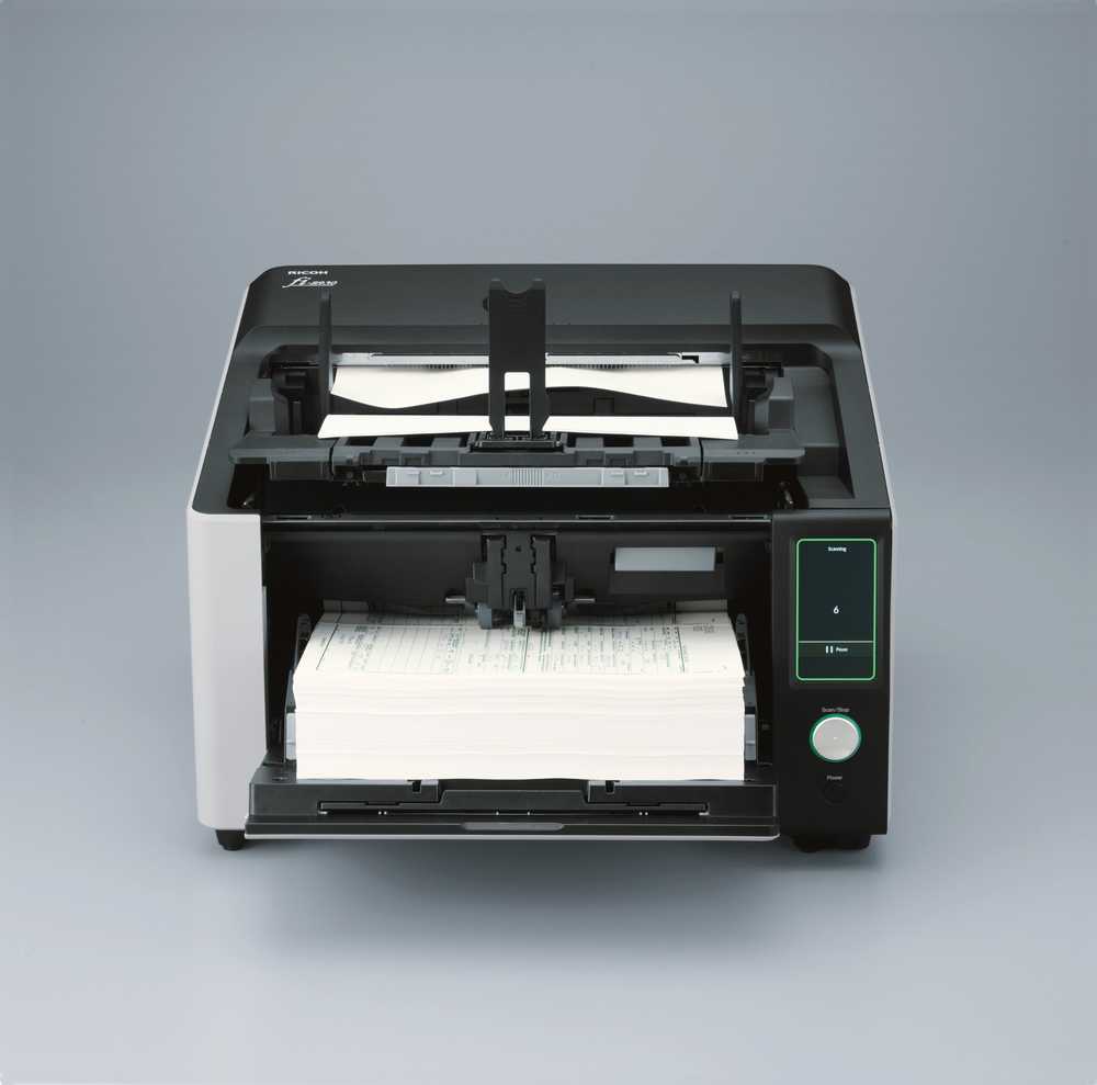 Skeneris Ricoh FI-8930 A3 DVIPUSIS DOKUMENTŲ SKAITYTUVAS USB 3.0 600 DPI 30 BITŲ