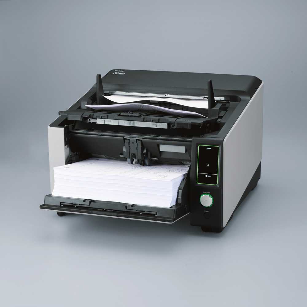 Skeneris Ricoh FI-8930 A3 DVIPUSIS DOKUMENTŲ SKAITYTUVAS USB 3.0 600 DPI 30 BITŲ