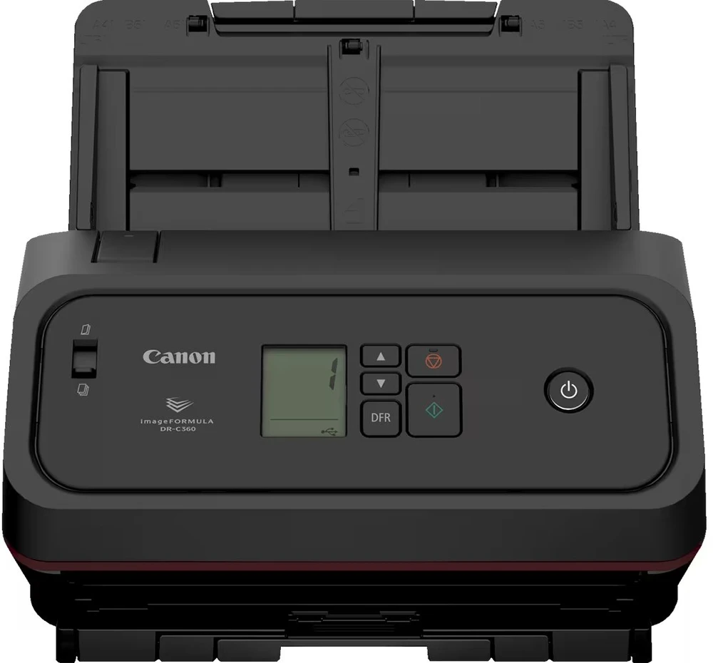 Skeneris Canon dokumentų skaitytuvas DRC360 A4 60ppm/A4/100ADF/USB3.2/USBC (7629C003)