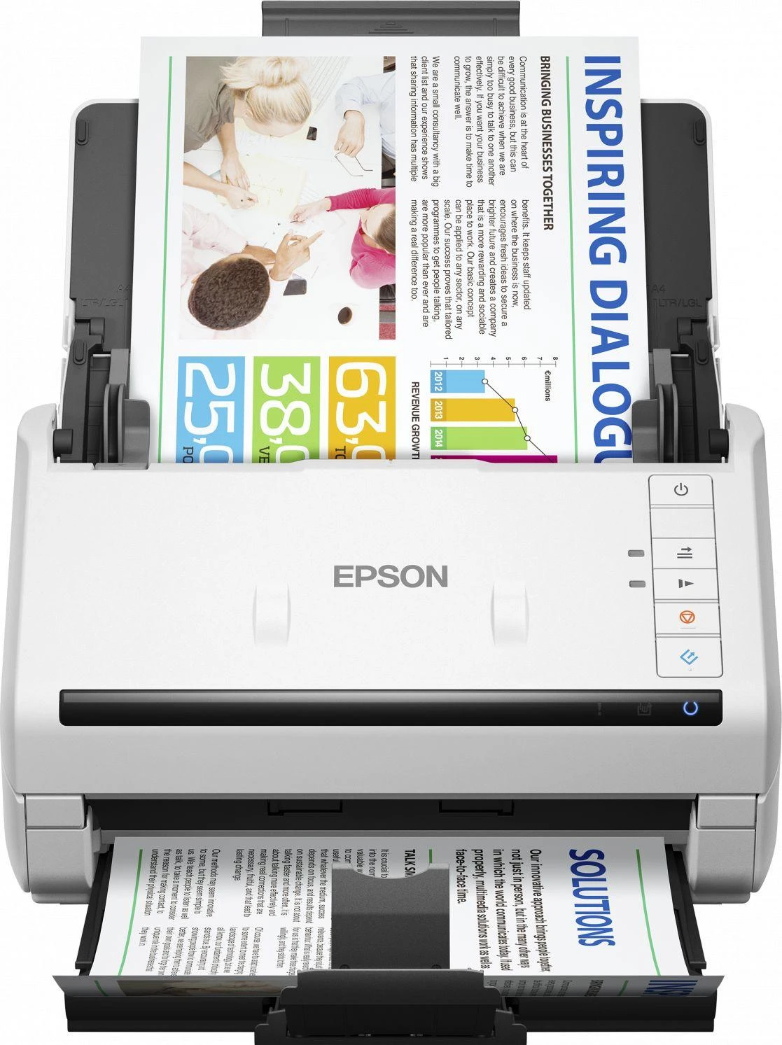 Skeneris Epson | Darbo jėga DS-770II | Spalva | Dokumentų skaitytuvas