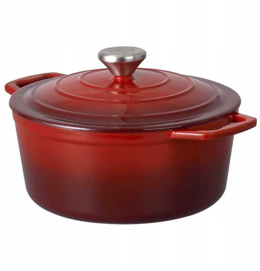 Skeppshult Ketaus puodas 4 L Emaliuotas katilas MG HOME Indukcinė dujinė orkaitė