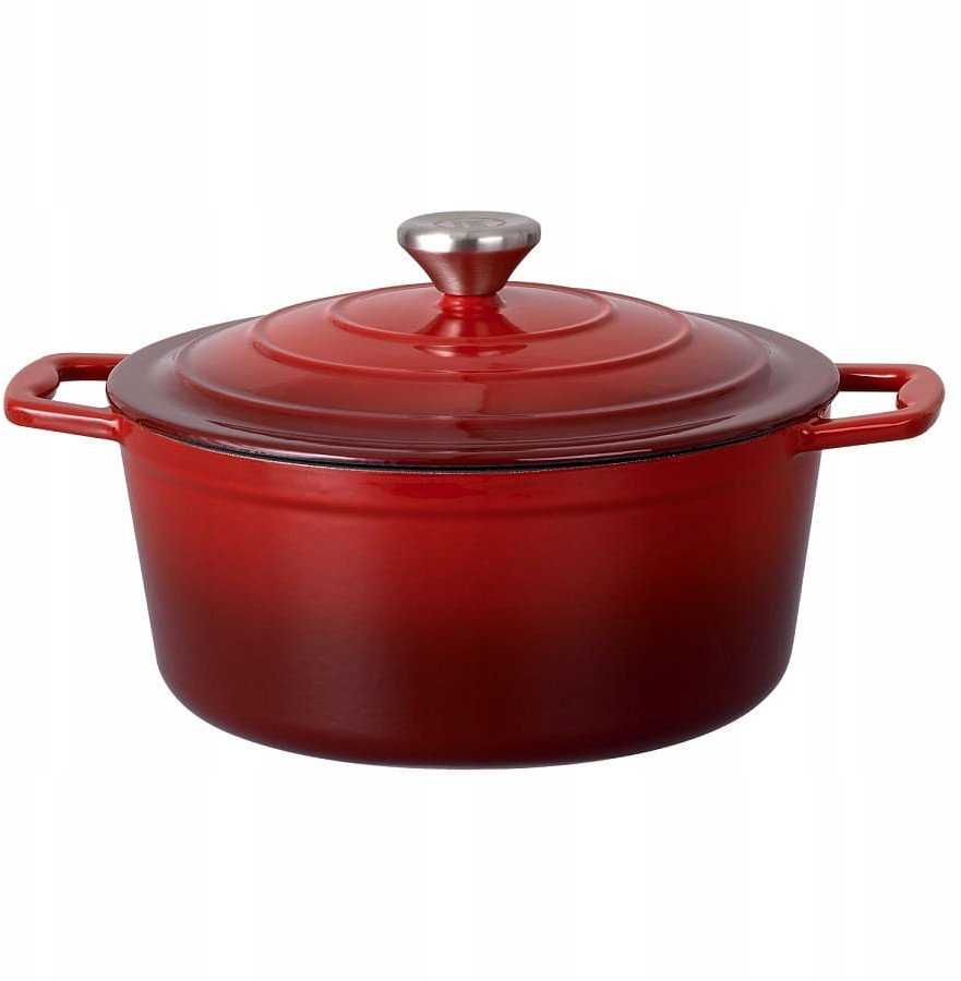 Skeppshult Ketaus puodas 4 L Emaliuotas katilas MG HOME Indukcinė dujinė orkaitė