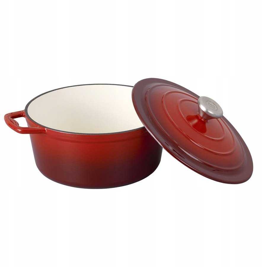 Skeppshult Ketaus puodas 4 L Emaliuotas katilas MG HOME Indukcinė dujinė orkaitė