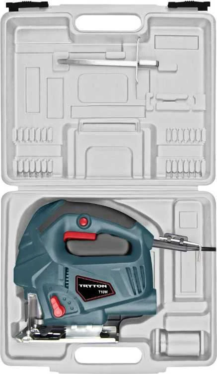Tryton Wyrzynarka 710 W siaurapjūklis, 80 mm pjovimo gylis, 0–3000 aps./min., CE ženklinimas, dėklas