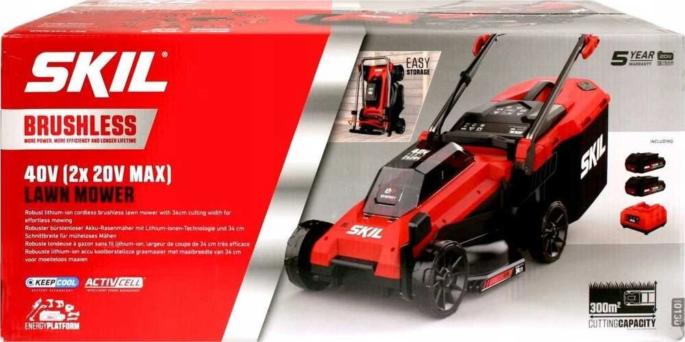 Akumuliatorinė vejapjovė Skil GM1E0130BA