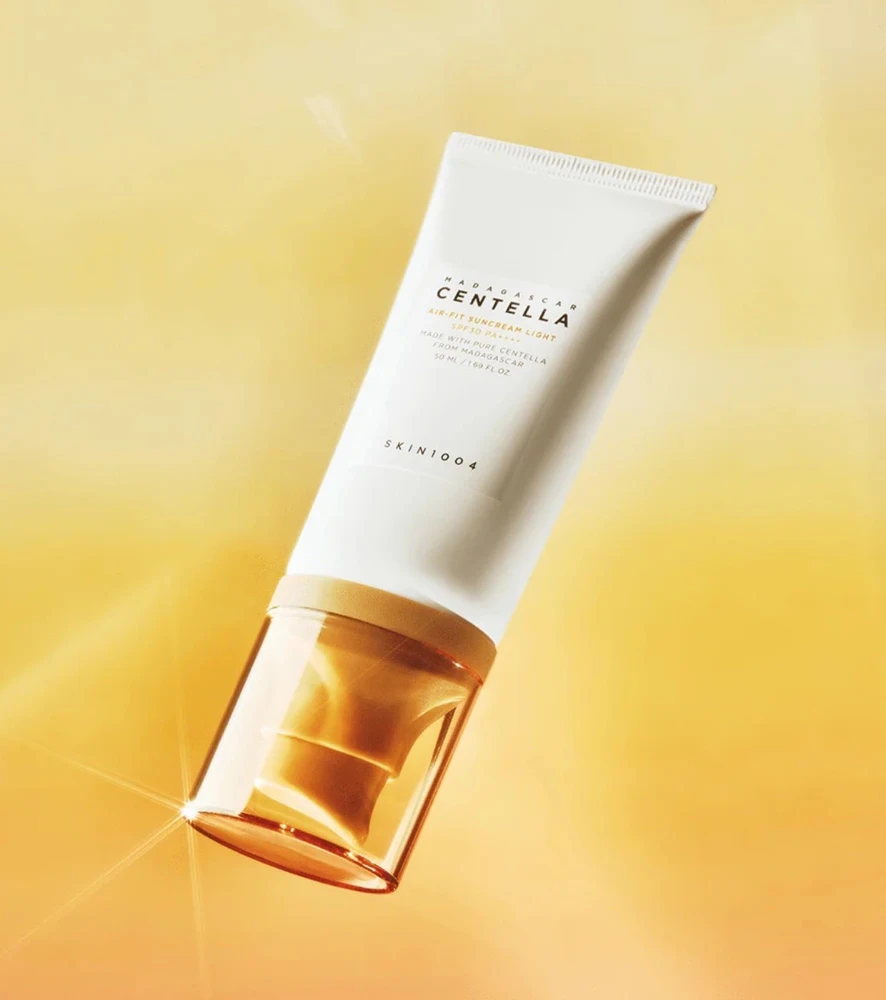 SKIN1004 Centella Air-Fit Suncream Light SPF 30 apsauginis veido kremas nuo saulės, 50 ml
