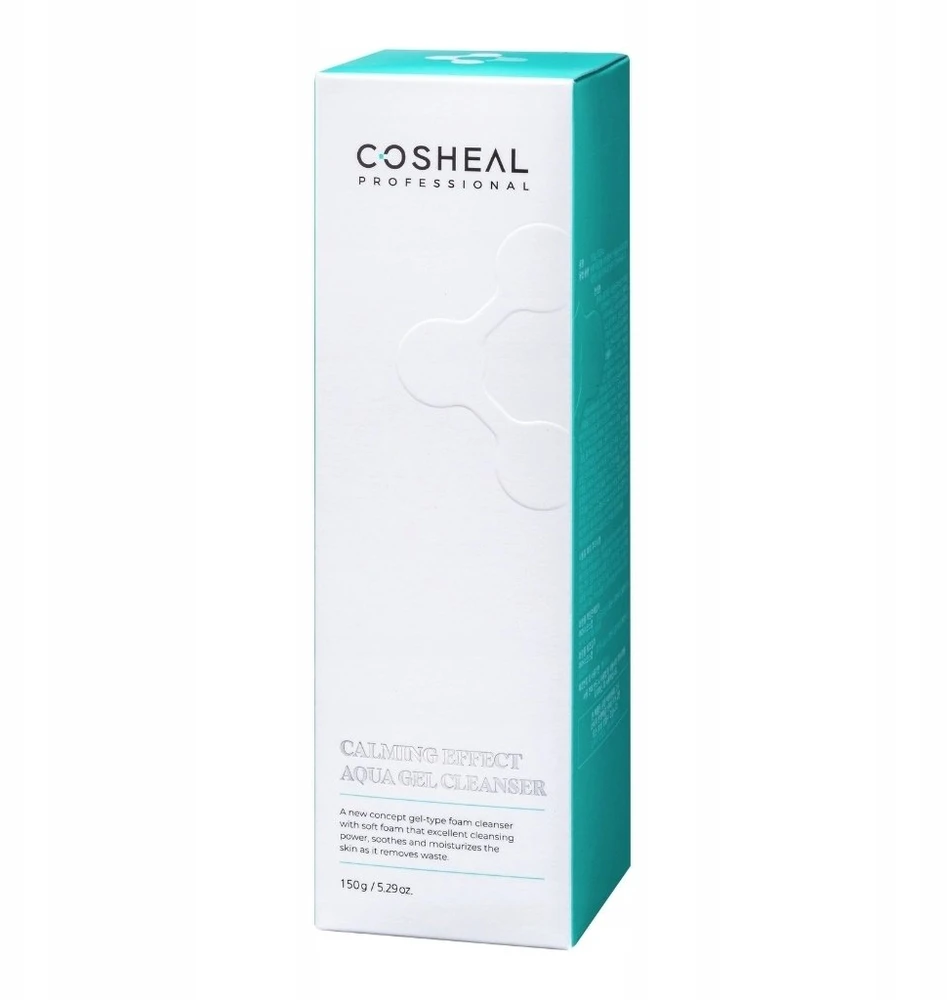 Cosheal Aqua Gel Centella Asiatica valomasis ir raminamasis gelis veidui, 150 ml