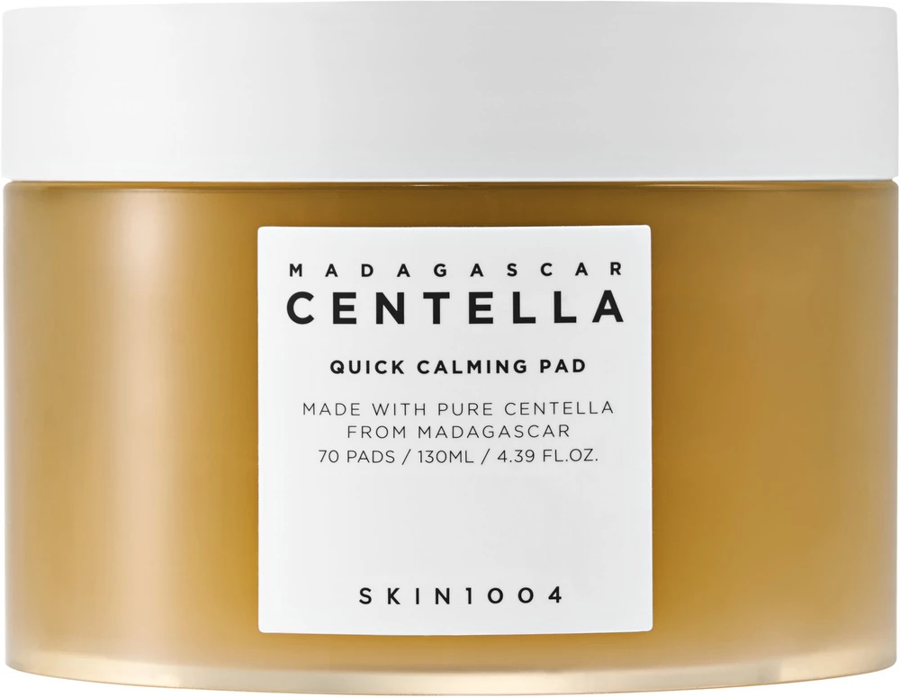 SKIN 1004 Skin1004 Madagascar Centella Quick Calming Pad raminamieji veido padeliai 70 vnt