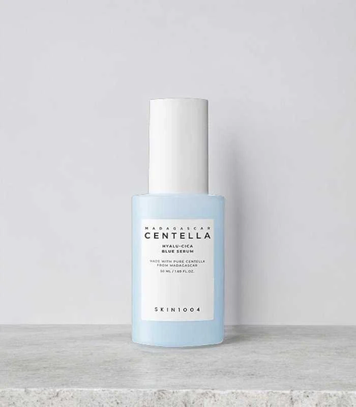 Skin1004 Madagascar Centella Hyalu-Cica Mėlyna Serum veido serumas, 50 ml