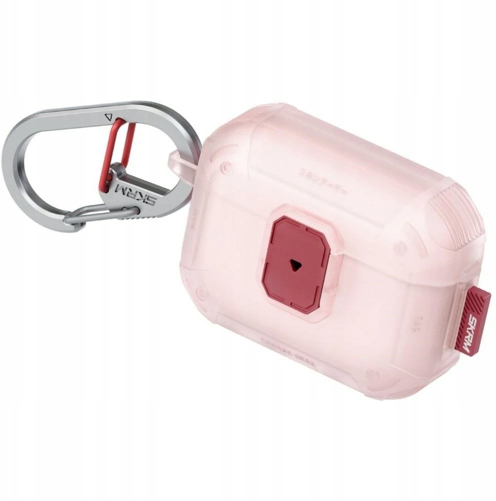 Dėklas Skinarma Mecha LE skirtas AirPods Pro 3 Frost Blush