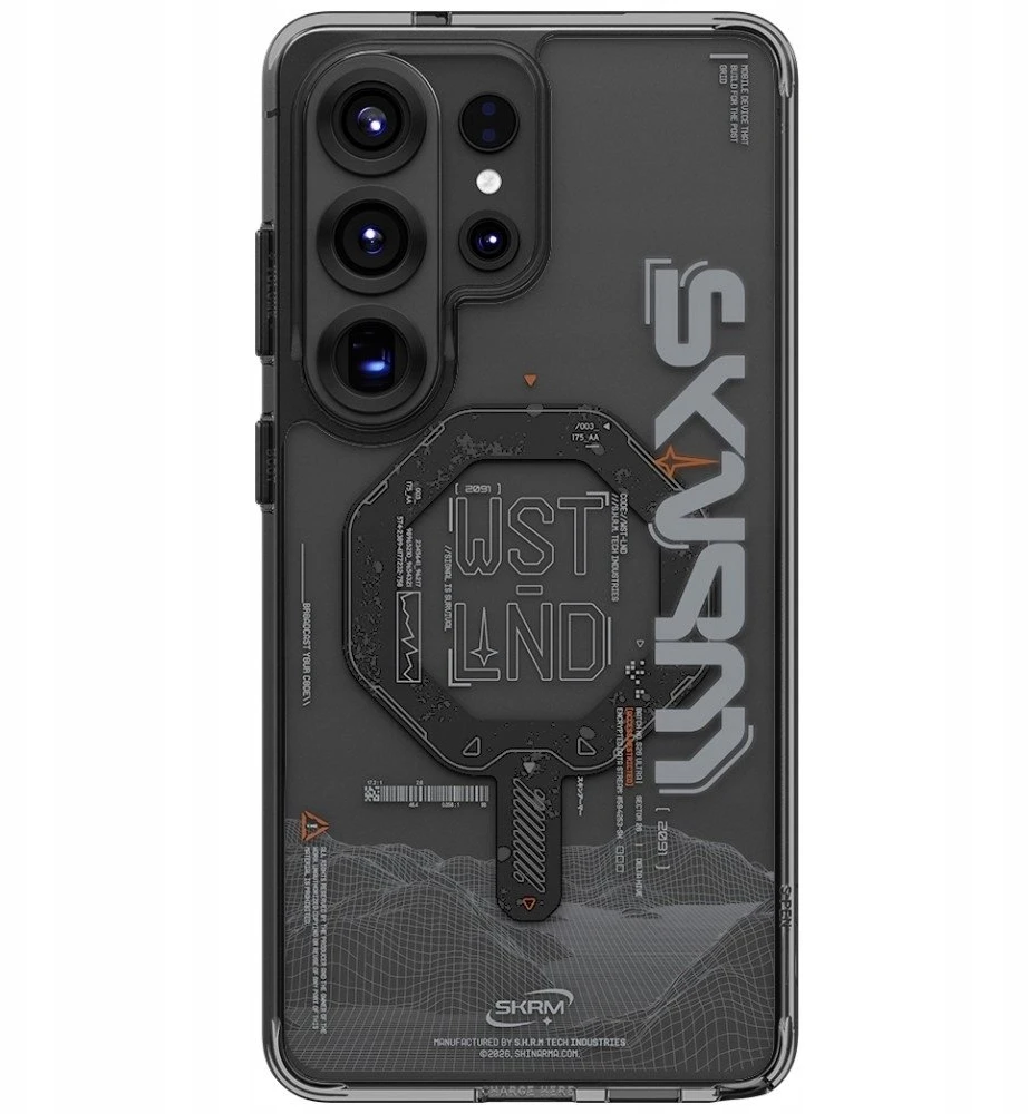 Dėklas Skinarma Sonix Samsung Galaxy S26 Ultra juodos spalvos