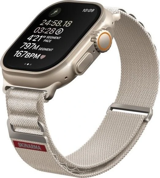 Skinarma Band Kobu Apple Watch Ultra 49/45/44mm dramblio kaulo spalvos