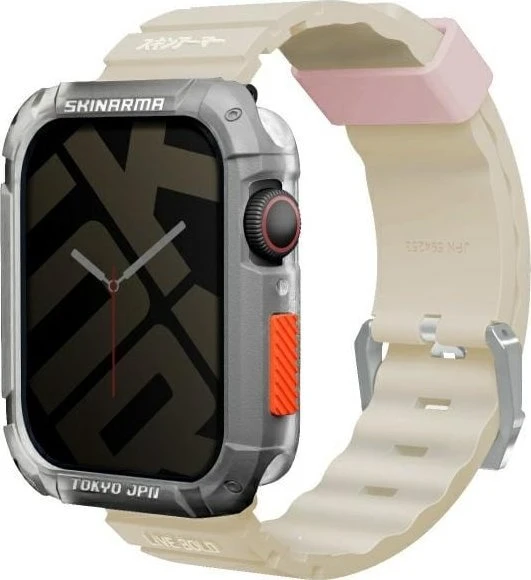 Skinarma Band Shokku Apple Watch 45/44/42mm beige
