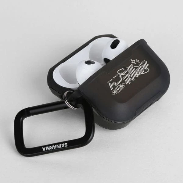 Skinarma dėklas Kinzoku AirPods Pro 2 smoke