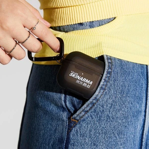 Skinarma dėklas Kinzoku AirPods Pro 2 smoke
