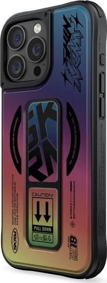Skinarma dėklas Kira Kobai Apple iPhone 16 Pro Max 6.9″ Magnetic Charging Grip Stand hologram