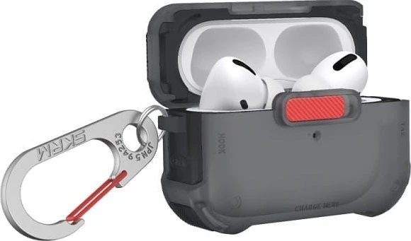 Skinarma dėklas Mecha AirPods Pro 2 smoke