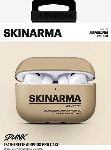 Skinarma dėklas Spunk AirPods Pro 2 ivory