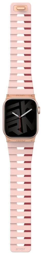„Skinarma Gemini“ apyrankė, skirta „Apple Watch“ 42/41/40 mm, rausva