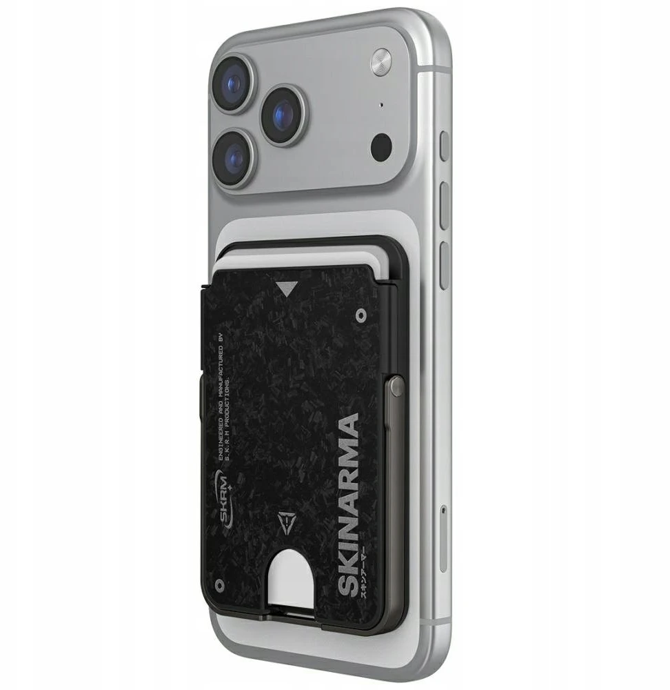 Dėklas Wallet Skinarma Vektor Magnetic Smart Kick-Stand Onyx