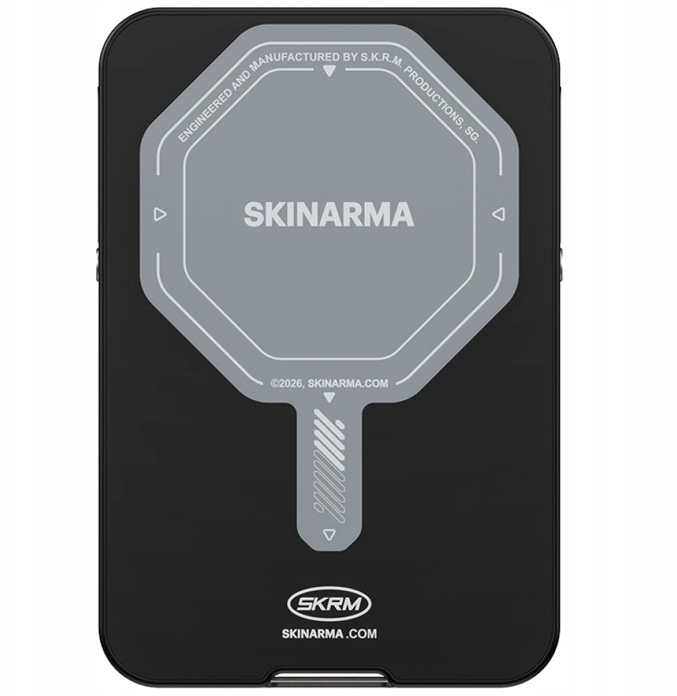 Dėklas Portfel Skinarma Vektor Magnetic Smart Kick-Stand juoda