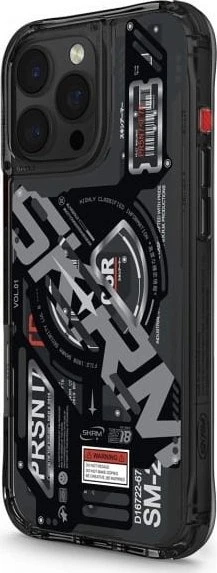 Skinarma dėklas Ekho iPhone 16 Pro Max 6.9″ Magnetic Charging juodos spalvos