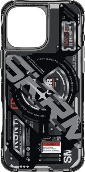 Skinarma dėklas Ekho Apple iPhone 16 Pro Max 6.9″ Magnetic Charging juodos spalvos