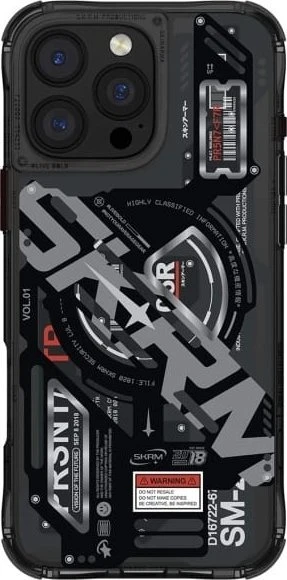 Skinarma dėklas Ekho Apple iPhone 16 Pro Max 6.9″ Magnetic Charging juodos spalvos