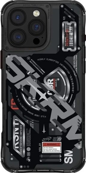 Skinarma dėklas Ekho Apple iPhone 16 Pro 6.3″ Magnetic Charging juodos spalvos