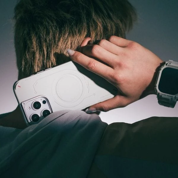 Skinarma dėklas Mecha Apple iPhone 16 Pro Max 6.9″ Magnetic Charging juodos spalvos
