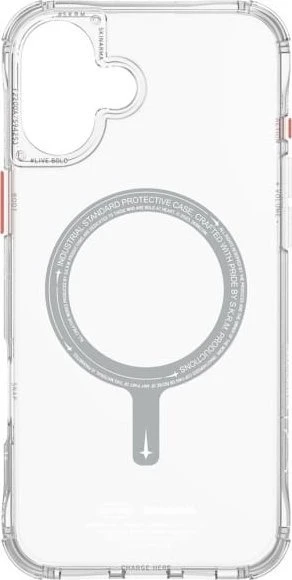 Skinarma dėklas Saido iPhone 16 Plus 6.7″ Magnetic Charging clear