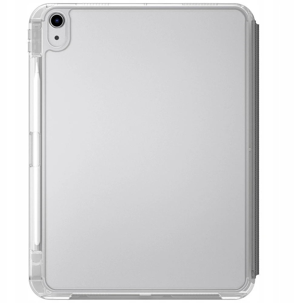Dėklas Skinarma Zeta skirtas Apple iPad 11″ A16 (2025) / Apple iPad 10.9″ 10 gen. (2022) pilkos spalvos