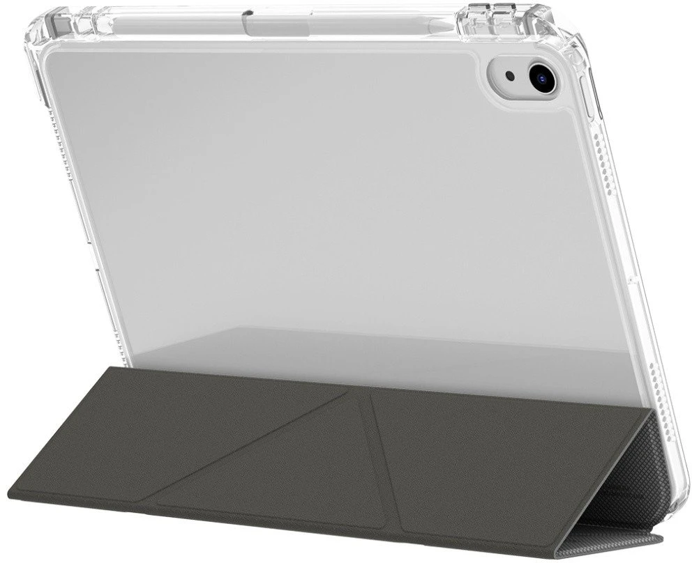 Dėklas Skinarma Zeta skirtas Apple iPad 11″ A16 (2025) / Apple iPad 10.9″ 10 gen. (2022) pilkos spalvos