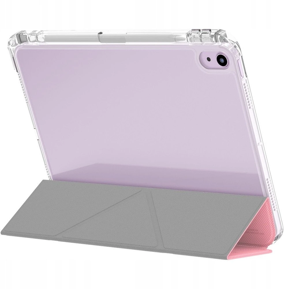 Dėklas Skinarma Zeta Apple iPad Air 11″ (M2/M3/5Gen/4Gen) rožinės spalvos