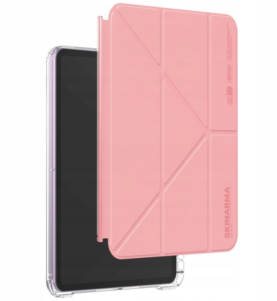 Dėklas Skinarma Zeta Apple iPad Air 11″ (M2/M3/5Gen/4Gen) rožinės spalvos