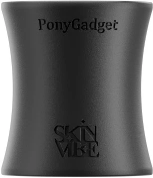 „SkinVibe PonyGadget“ – plaukų guma, juoda, XL (SV-006BK)