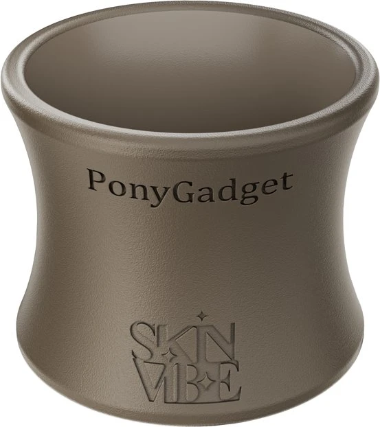 „SkinVibe PonyGadget“ – plaukų guma, ruda (SV-004BR)