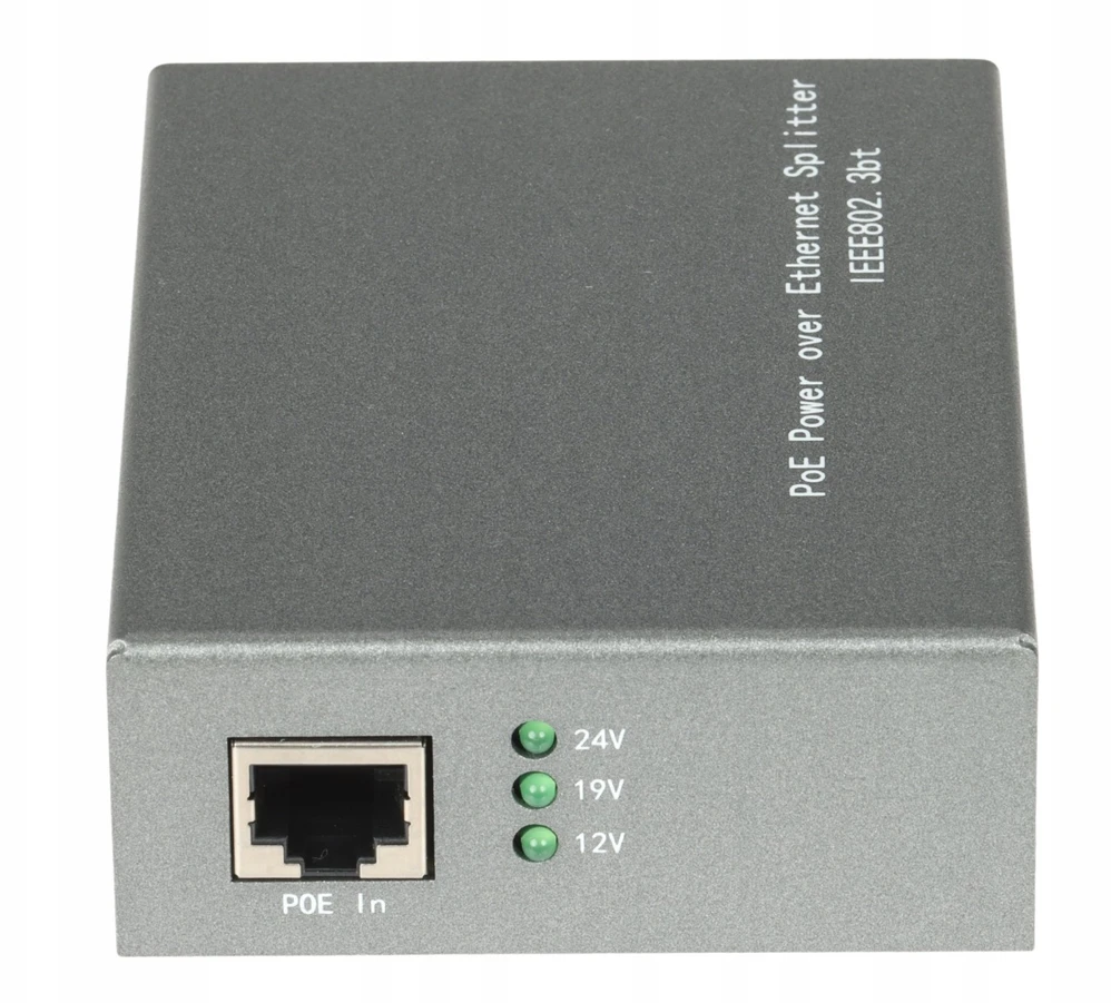 Carruzzo SKIRSTYTUVAS POE SPT-POE-BT/12/19/24V-72W DELTA NETWORK
