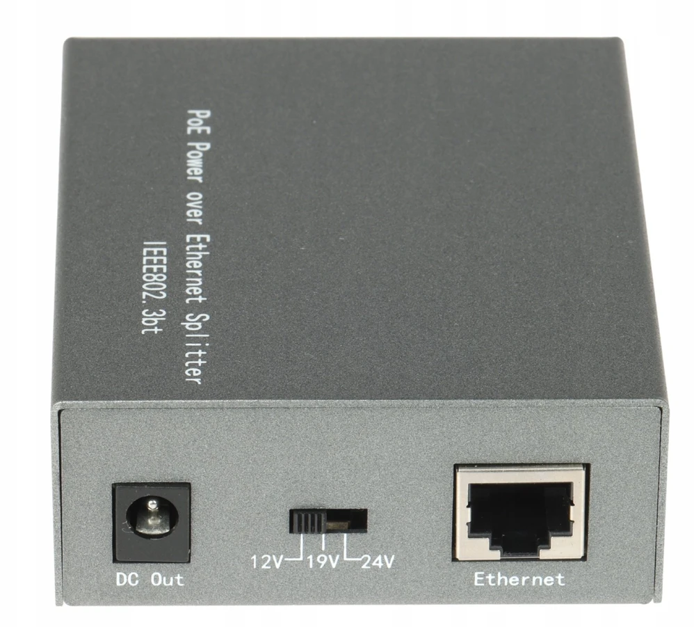 Carruzzo SKIRSTYTUVAS POE SPT-POE-BT/12/19/24V-72W DELTA NETWORK