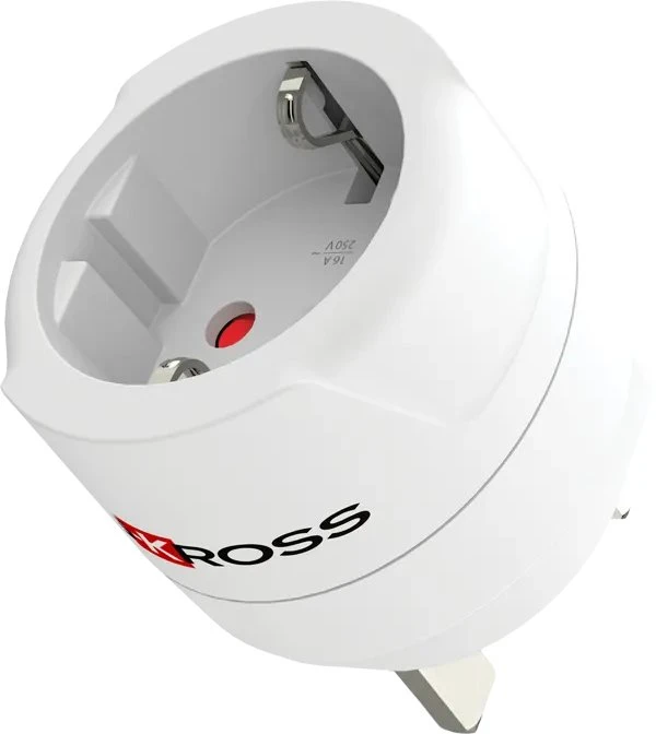 SKROSS adapteris iš pasaulio į Europą, dviejų dalių rinkinys