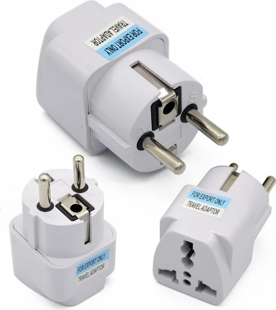 Fusion Accessories Fusion įkroviklio adapteris JK | JAV | AU | CH -> EU (220V) baltas
